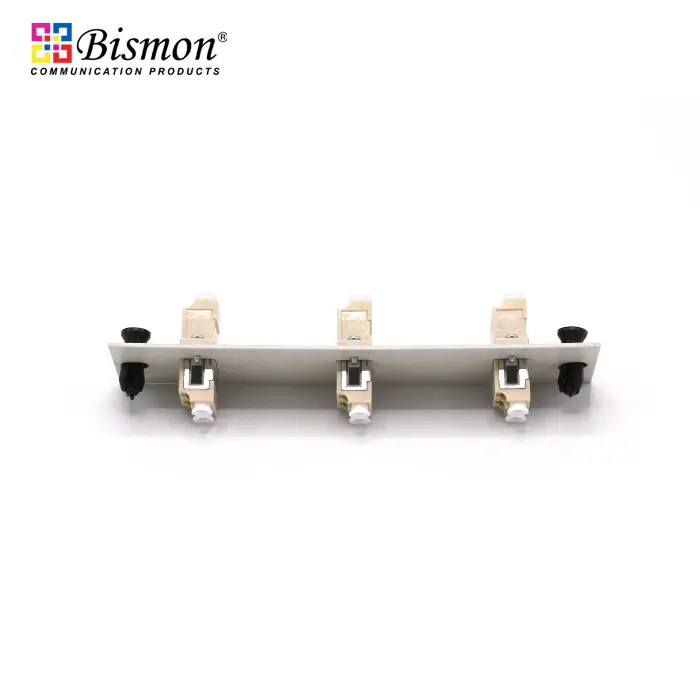 6 LC Snap-in adapter plate Multi-mode(OM2) duplex Full set